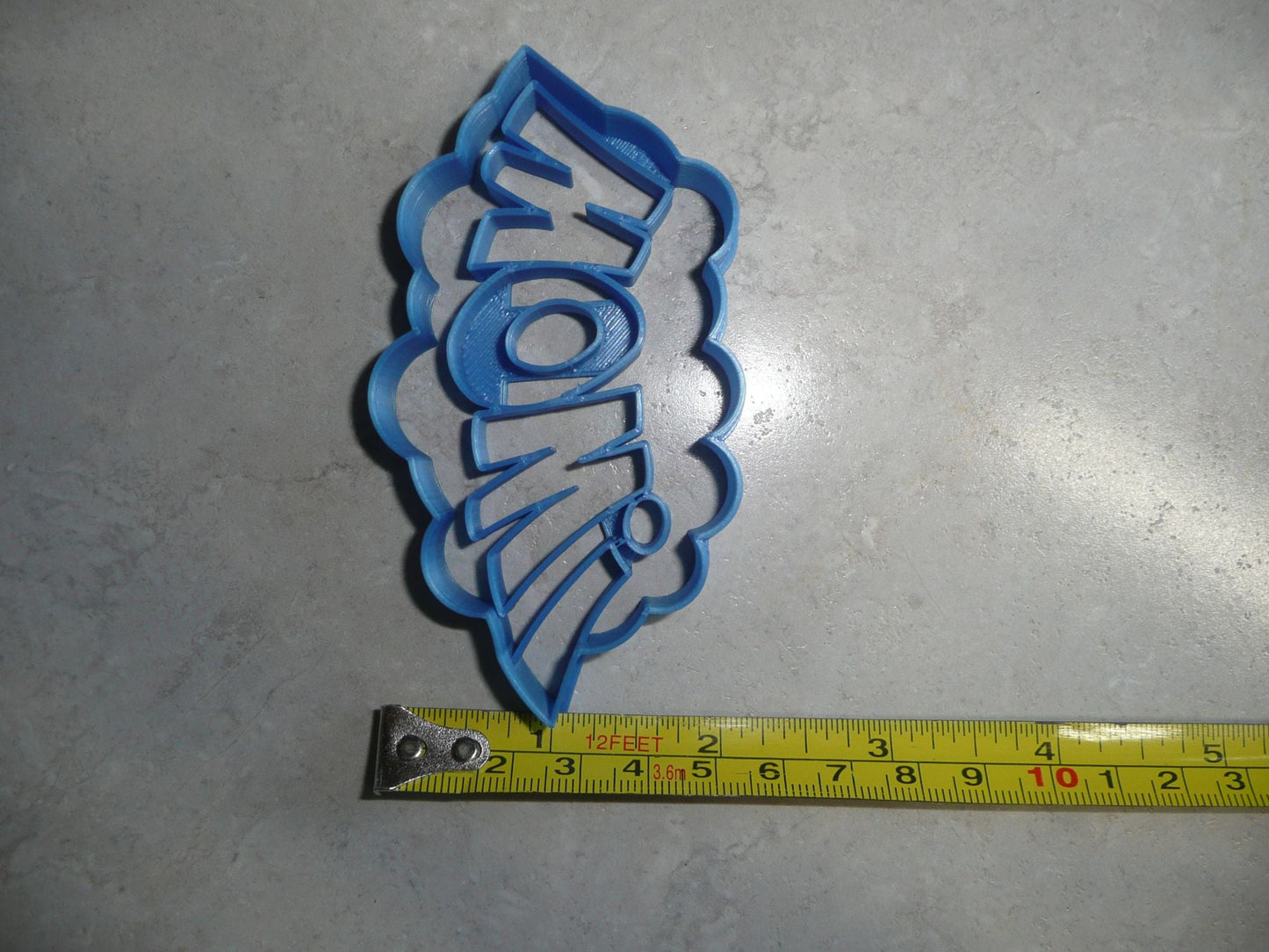 Wow Sign Quote Superhero Comic Book Movie Cookie Cutter Made in USA PR3201