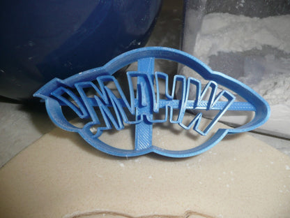 Wham Sign Quote Superhero Comic Book Movie Cookie Cutter Made in USA PR3202