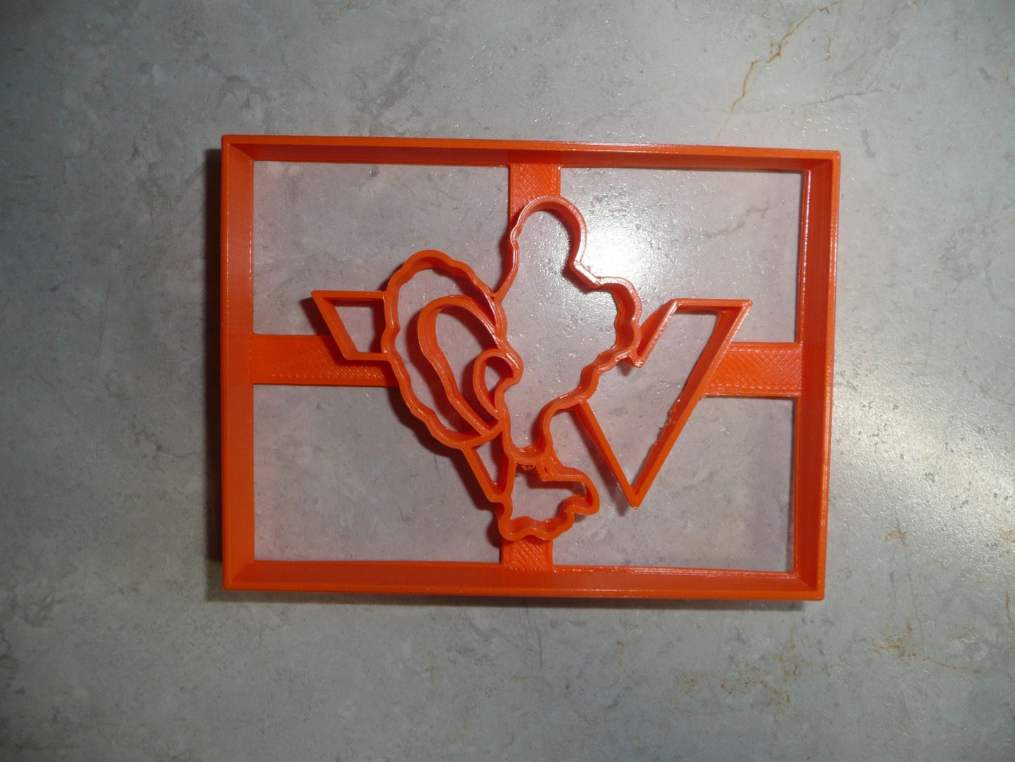 VT Virginia Tech Hokie Bird University Athletics Sports Cookie Cutter USA PR3282