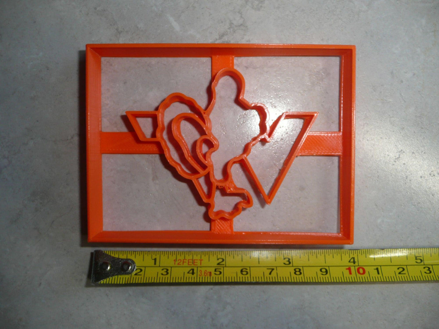 VT Virginia Tech Hokie Bird University Athletics Sports Cookie Cutter USA PR3282