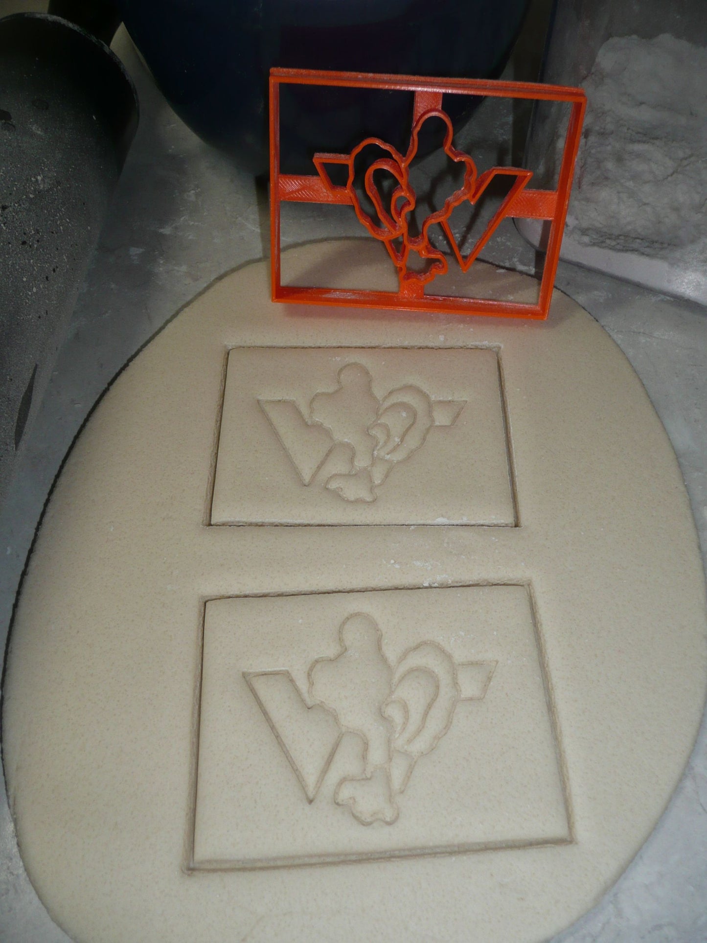 VT Virginia Tech Hokie Bird University Athletics Sports Cookie Cutter USA PR3282