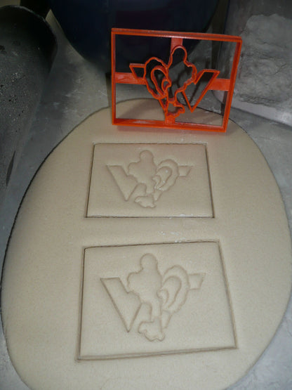 VT Virginia Tech Hokie Bird University Athletics Sports Cookie Cutter USA PR3282