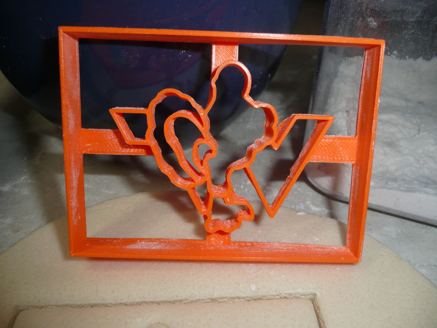 VT Virginia Tech Hokie Bird University Athletics Sports Cookie Cutter USA PR3282