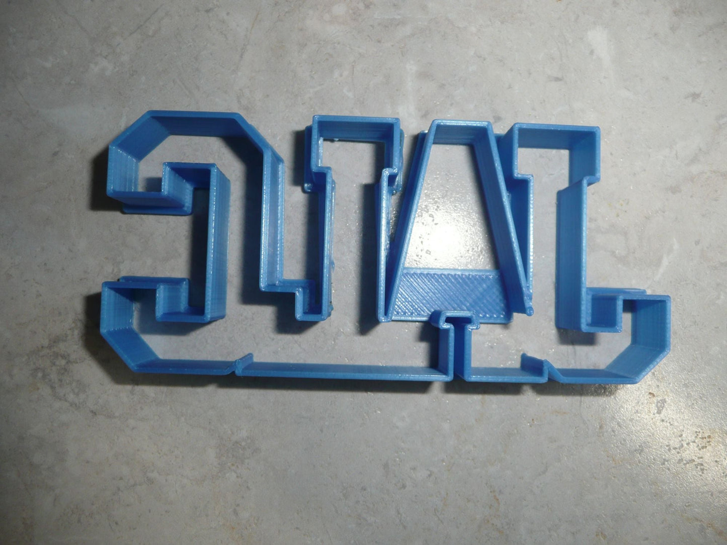 JALC Letters John A Logan Community College Athletics Cookie Cutter USA PR3361