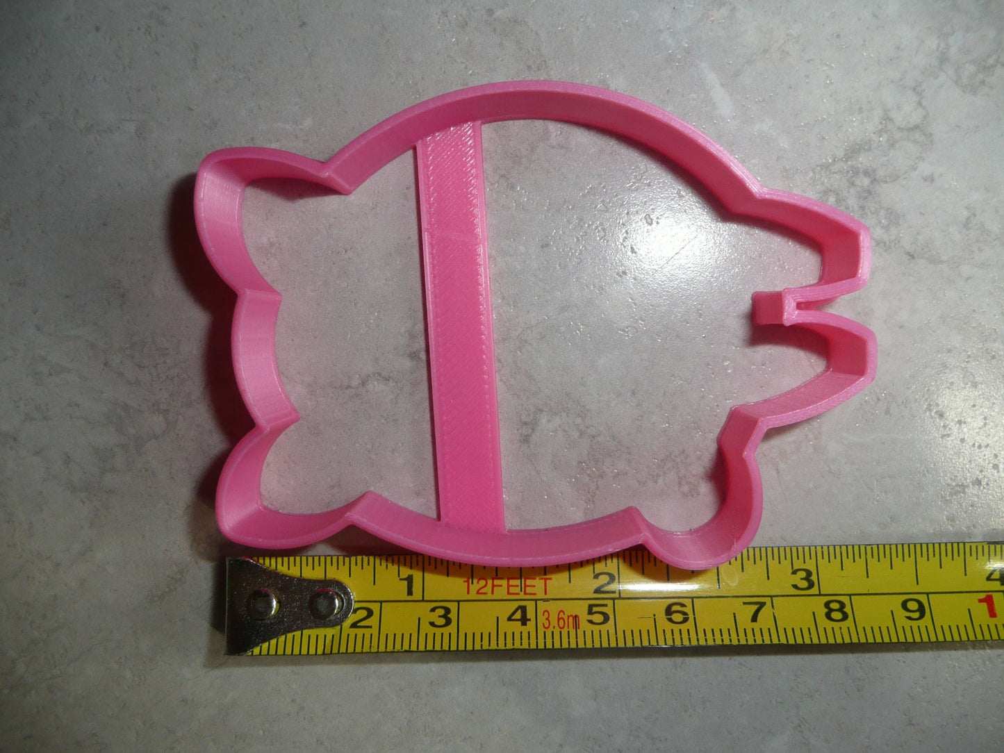 Pig Outline Front Facing Piggy Farm Animal Cookie Cutter USA PR3380
