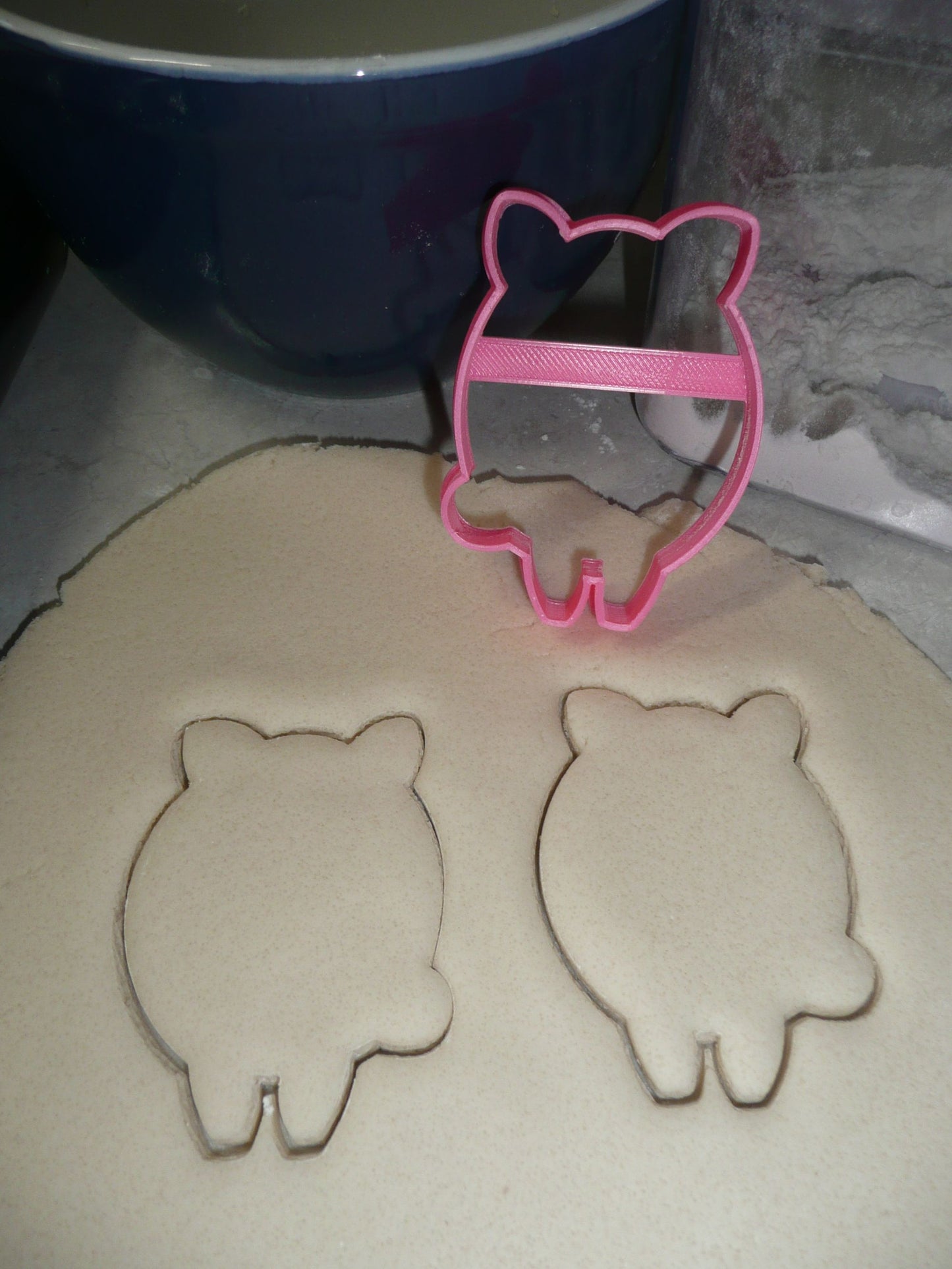 Pig Outline Front Facing Piggy Farm Animal Cookie Cutter USA PR3380