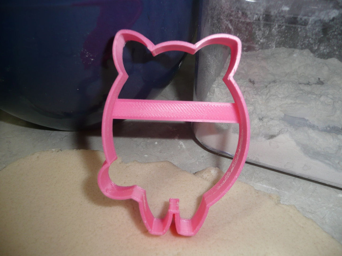 Pig Outline Front Facing Piggy Farm Animal Cookie Cutter USA PR3380