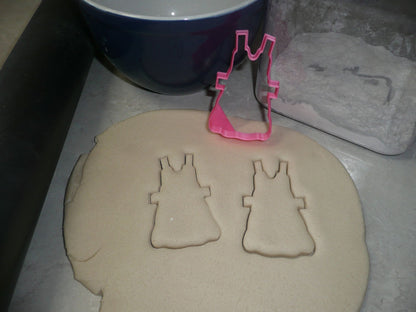Paper Doll With Tab Girl Dress Set of 3 Cookie Cutters USA PR1505