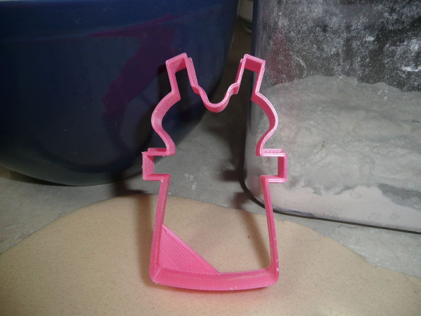 Paper Doll With Tab Girl Dress Set of 3 Cookie Cutters USA PR1505