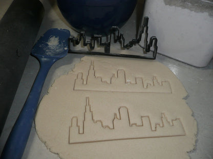 Chicago Skyline Silhouette Windy City Skyscrapers Cookie Cutter USA PR3370