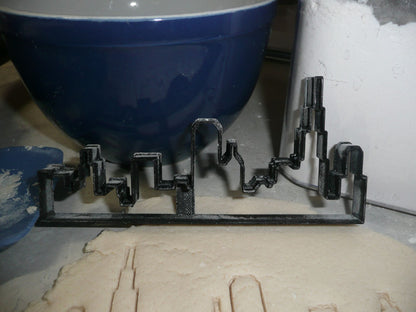 Chicago Skyline Silhouette Windy City Skyscrapers Cookie Cutter USA PR3370