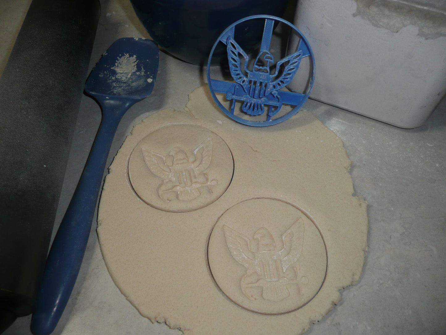 Military Branch US Armed Forces Set of 6 Cookie Cutters USA PR1522