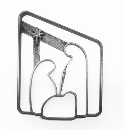 Nativity Scene Manger Christmas Cookie Cutter USA PR2295