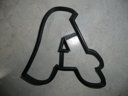 Letter A Uppercase Fancy Stylized Font Alphabet Cookie Cutter USA PR3328