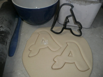 Fancy Font Alphabet Letters A to Z Set of 26 Cookie Cutters USA PR1518