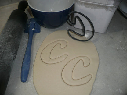 Letter C Uppercase Fancy Stylized Font Alphabet Cookie Cutter USA PR3330