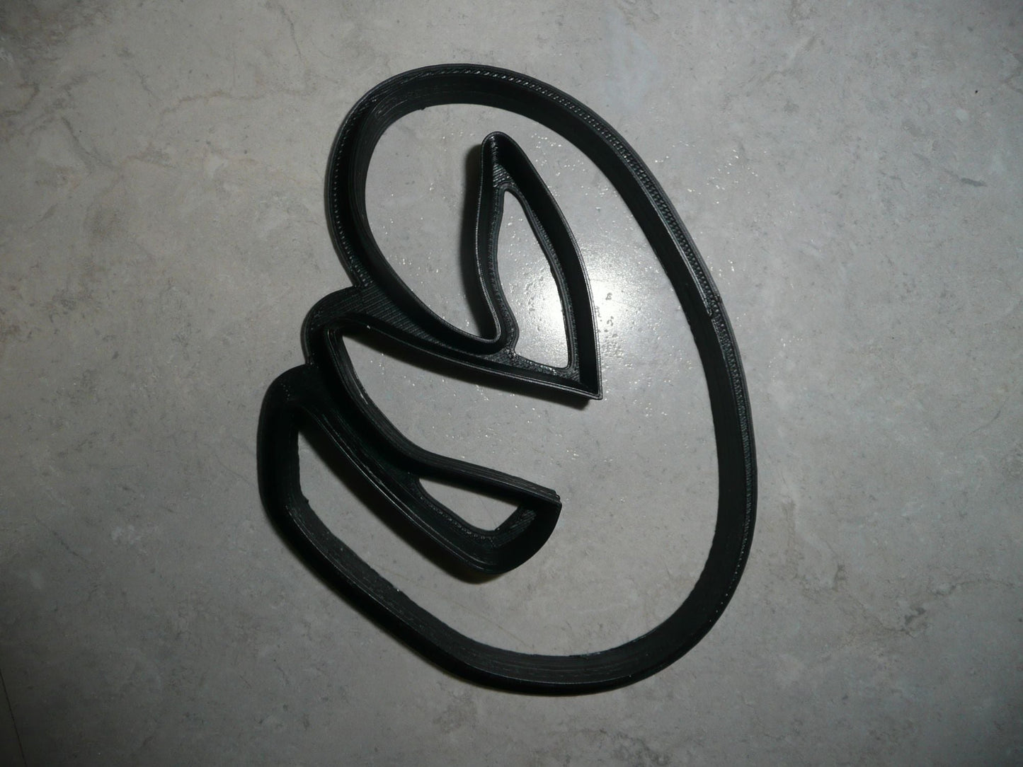 Letter E Uppercase Fancy Stylized Font Alphabet Cookie Cutter USA PR3332