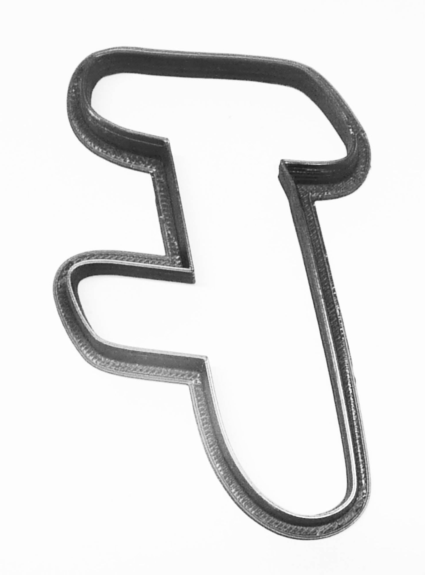 Letter F Uppercase Fancy Stylized Font Alphabet Cookie Cutter USA PR3333