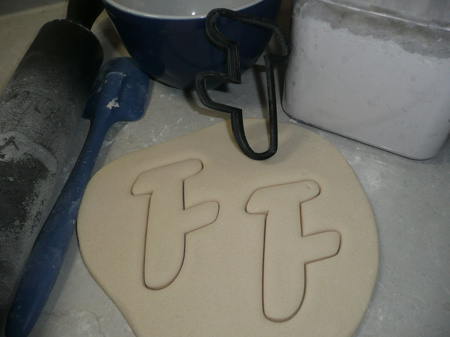 Letter F Uppercase Fancy Stylized Font Alphabet Cookie Cutter USA PR3333