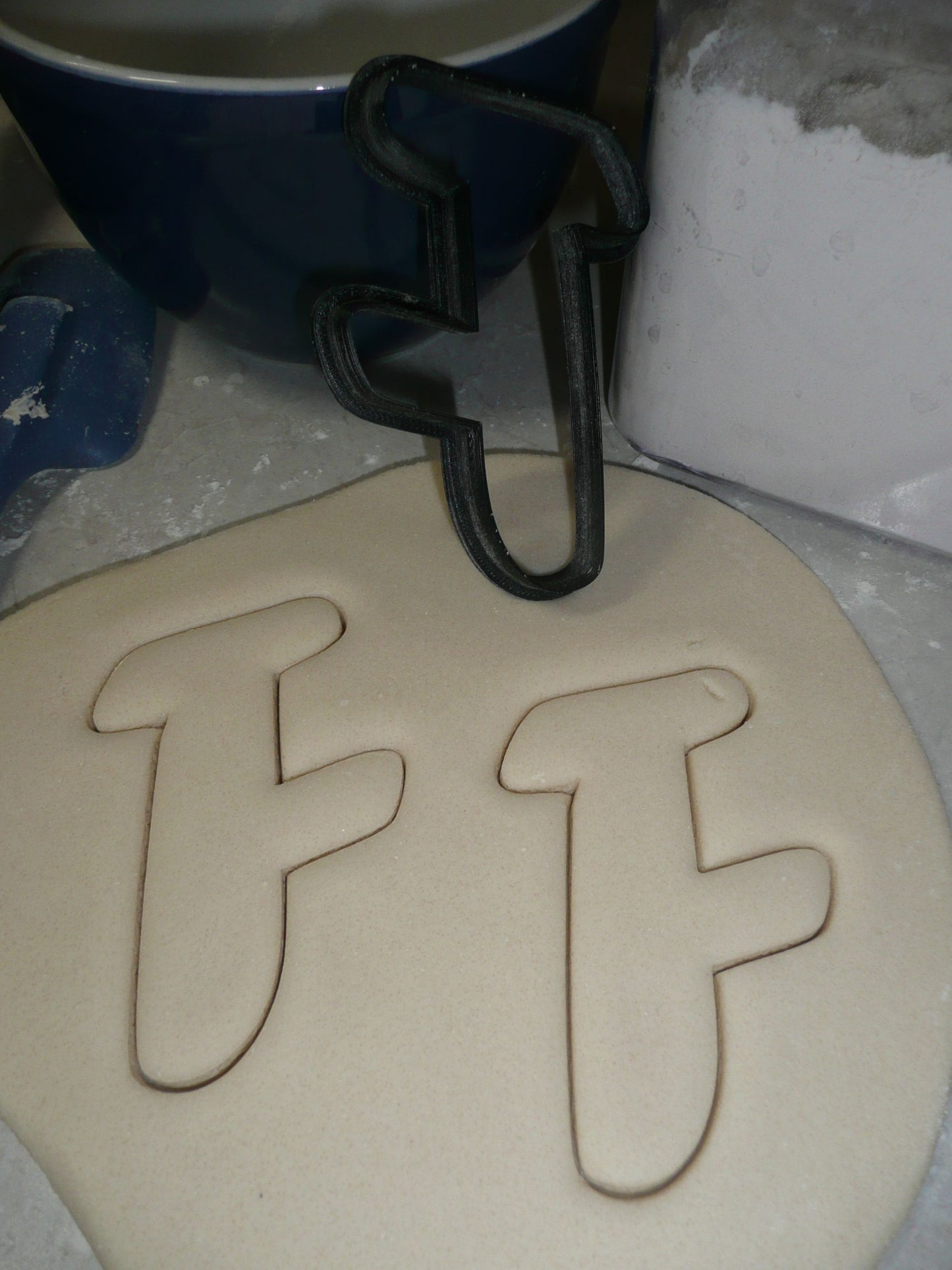 Letter F Uppercase Fancy Stylized Font Alphabet Cookie Cutter USA PR3333