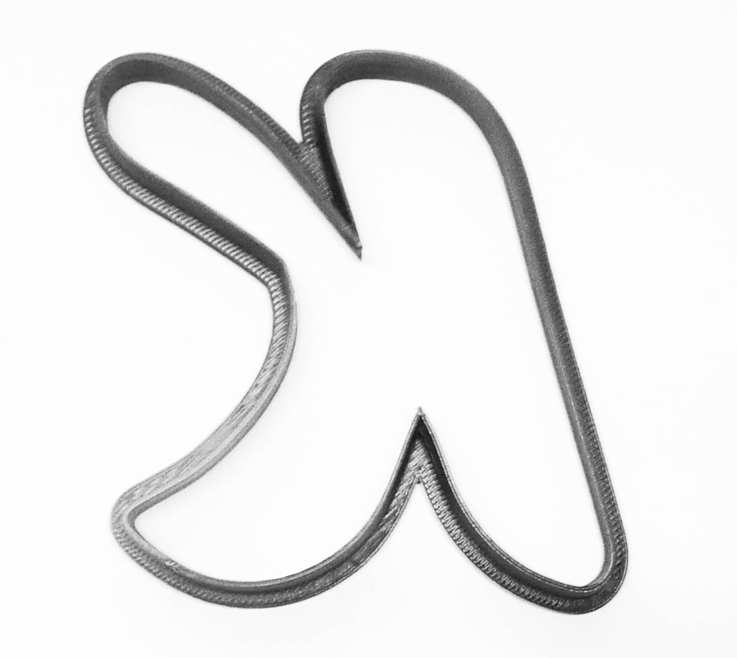 Letter K Uppercase Fancy Stylized Font Alphabet Cookie Cutter USA PR3338