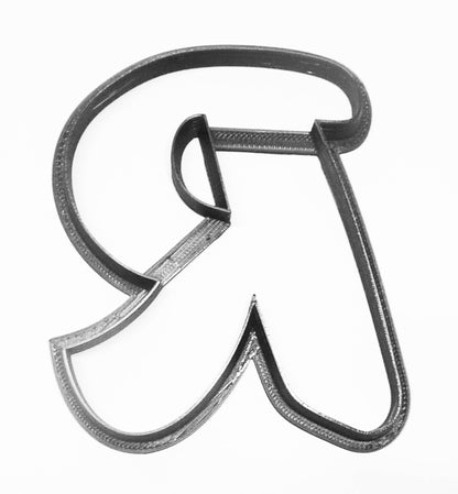 Letter R Uppercase Fancy Stylized Font Alphabet Cookie Cutter USA PR3345