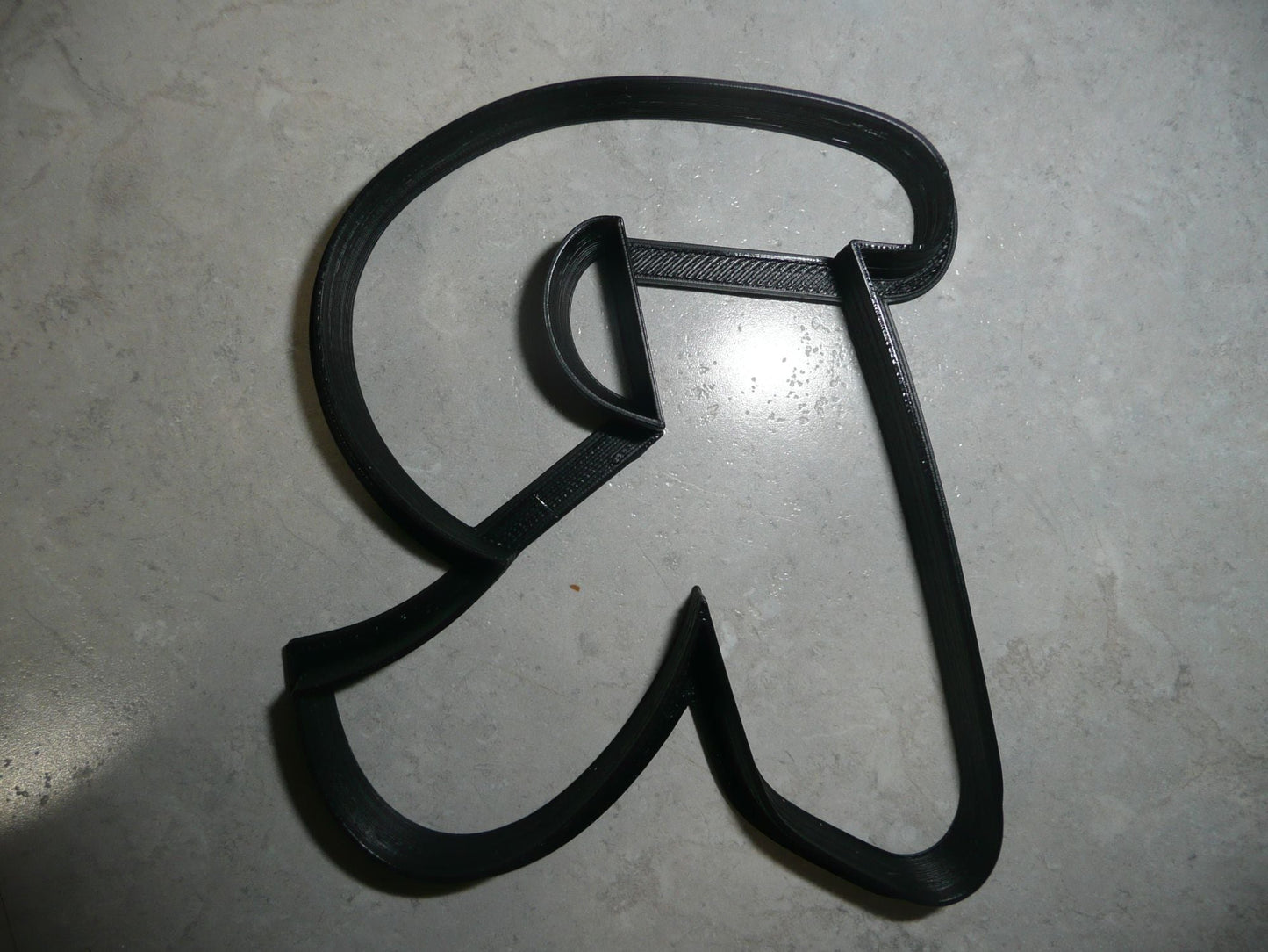 Letter R Uppercase Fancy Stylized Font Alphabet Cookie Cutter USA PR3345