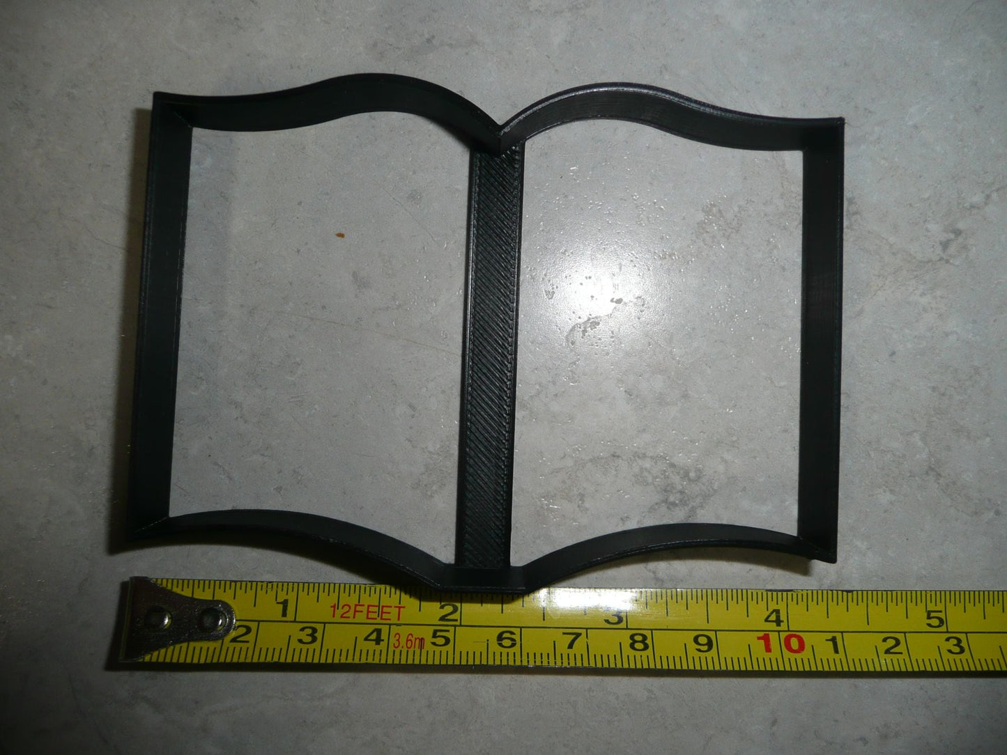 Open Book Outline Reading Library Education School Cookie Cutter USA PR3430