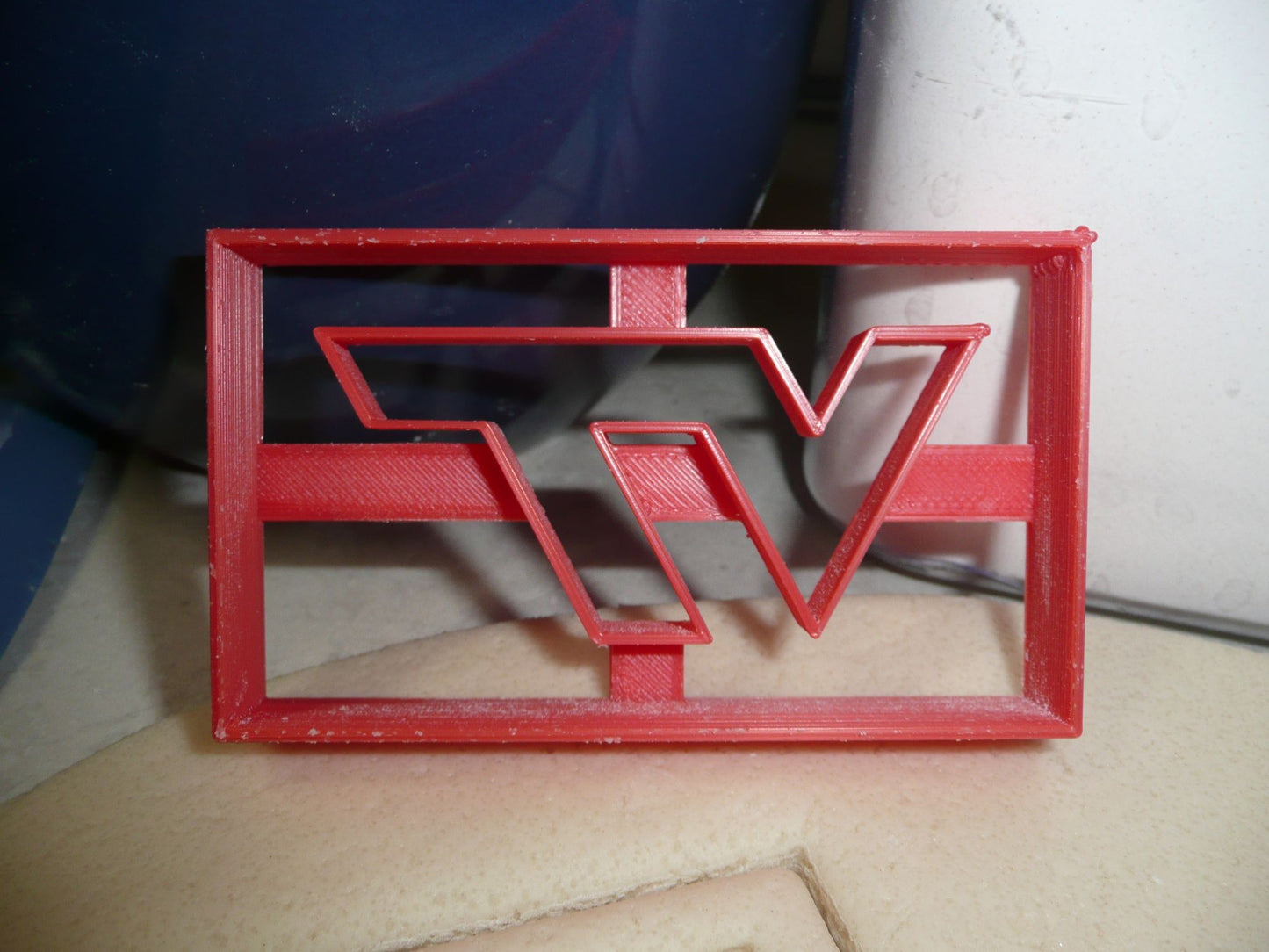 Virginia Tech University VT Letters Impression Sports Cookie Cutter USA PR3281