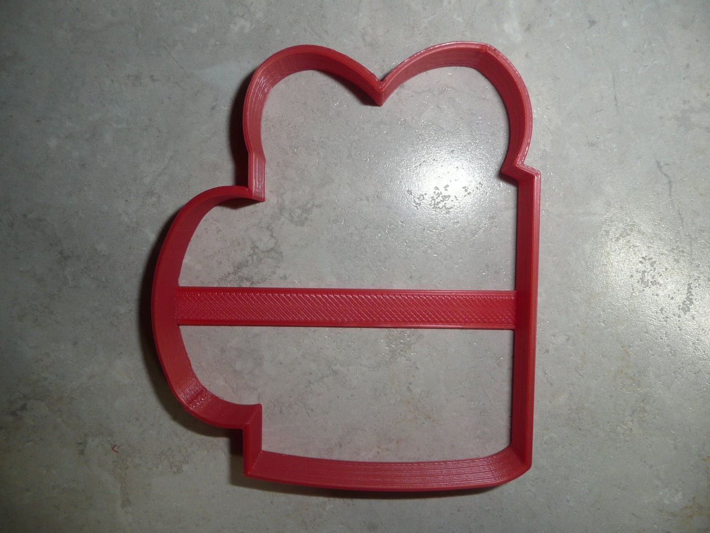 Valentines Day Mug Cup Outline Heart Sweetheart Love Cookie Cutter USA PR3364