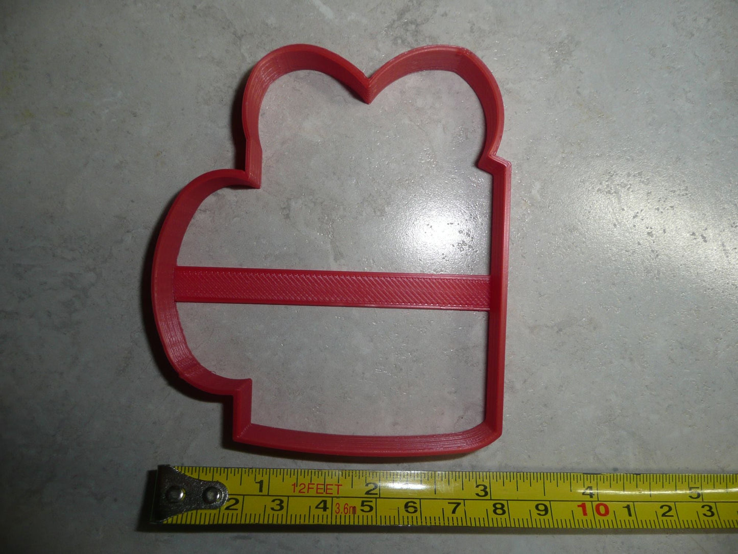 Valentines Day Mug Cup Outline Heart Sweetheart Love Cookie Cutter USA PR3364