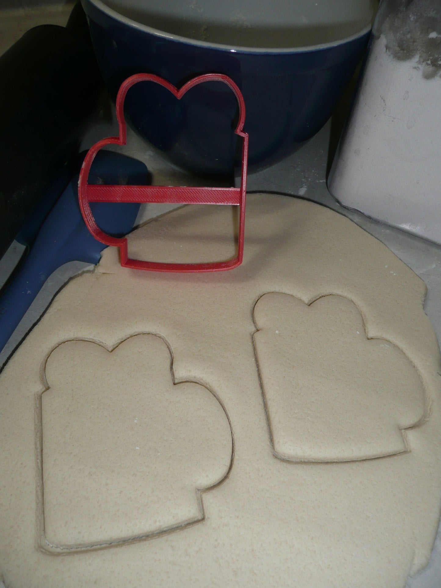 Valentines Day Mug Cup Outline Heart Sweetheart Love Cookie Cutter USA PR3364