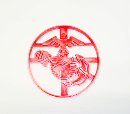 US Marine Corps Armed Forces Military Branch Service Cookie Cutter USA PR3419