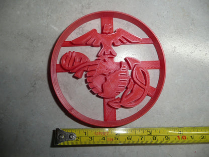 US Marine Corps Armed Forces Military Branch Service Cookie Cutter USA PR3419