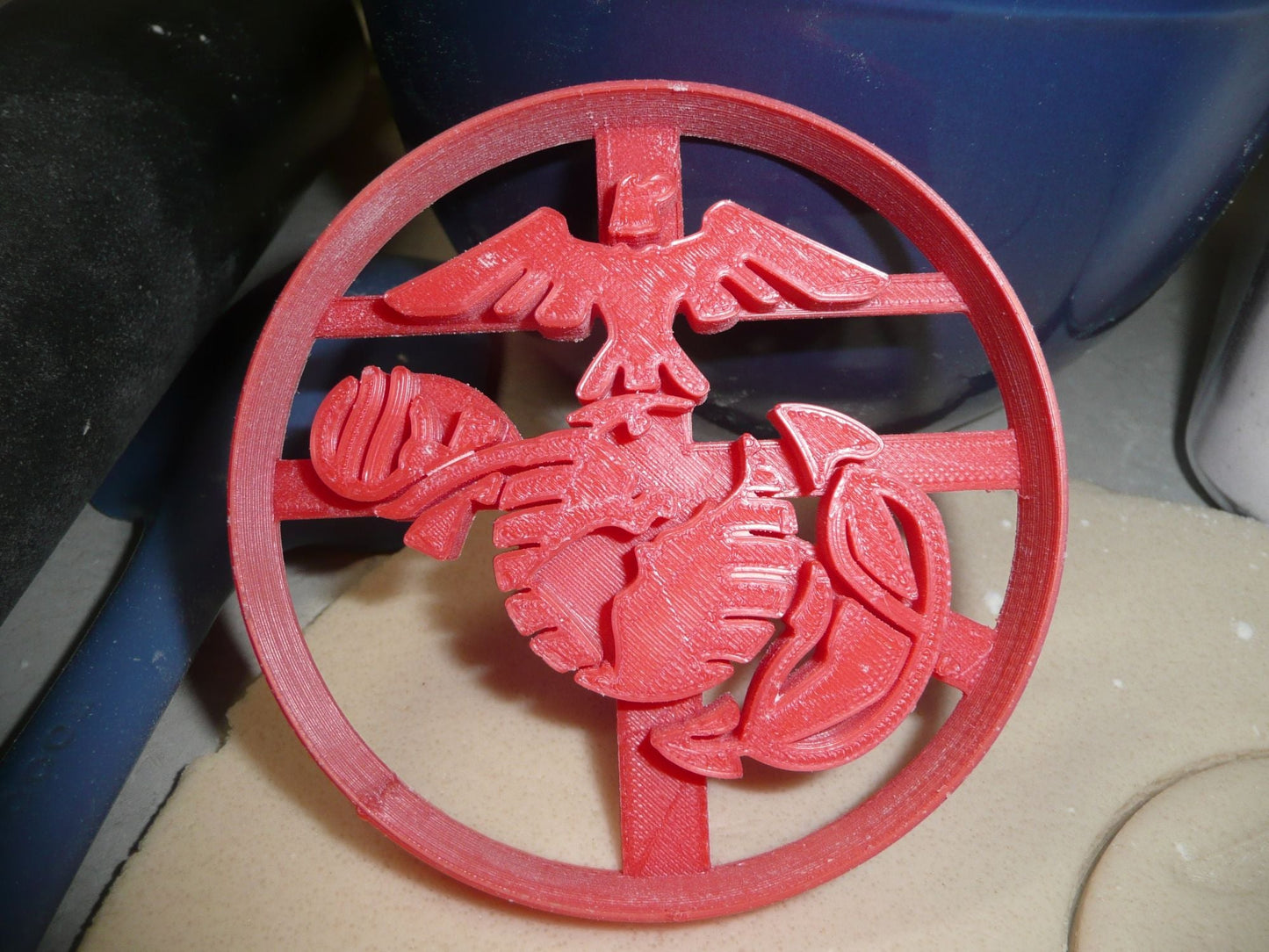 US Marine Corps Armed Forces Military Branch Service Cookie Cutter USA PR3419