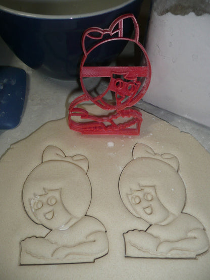 Little Utz Girl Vintage Nostalgic Chips Snack Food Cookie Cutter USA PR3434