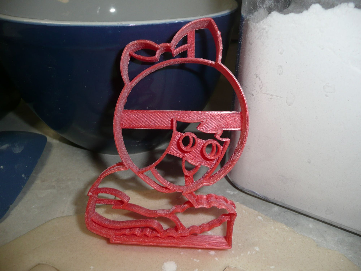 Little Utz Girl Vintage Nostalgic Chips Snack Food Cookie Cutter USA PR3434