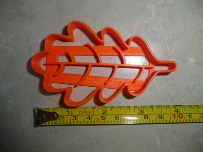 Oak Leaf Detailed Fall Season Autumn Harvest Cookie Cutter USA PR3864