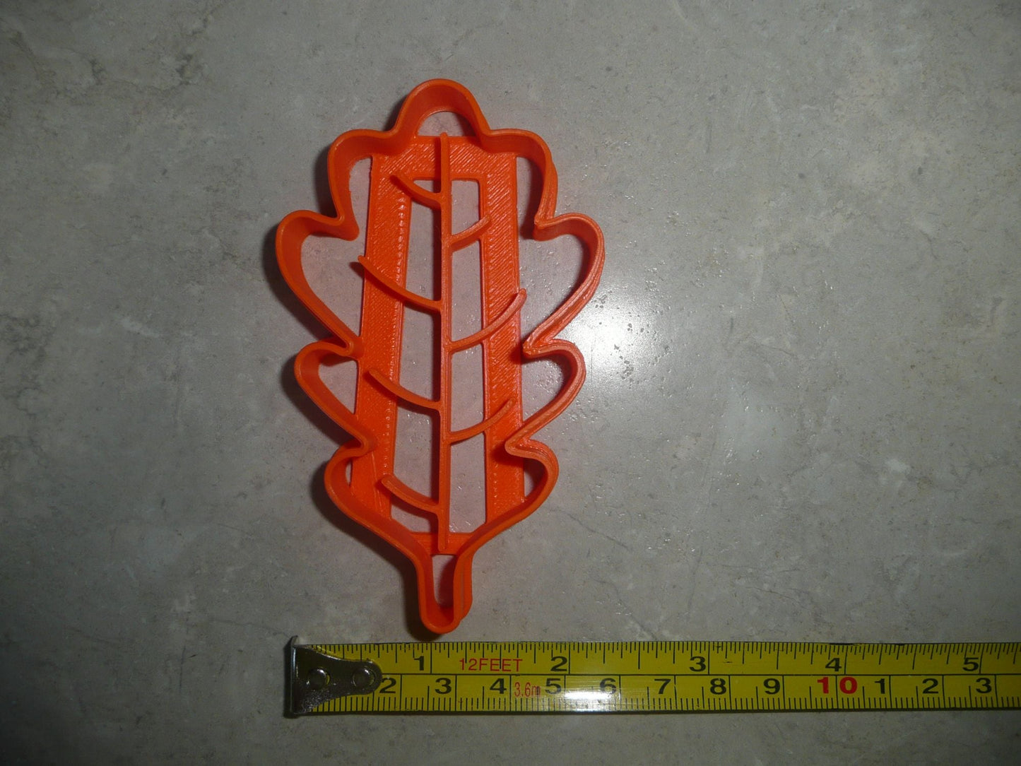 Oak Leaf Detailed Fall Season Autumn Harvest Cookie Cutter USA PR3864