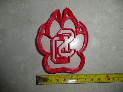 University of South Dakota Coyote Paw Cookie Cutter USA PR3870