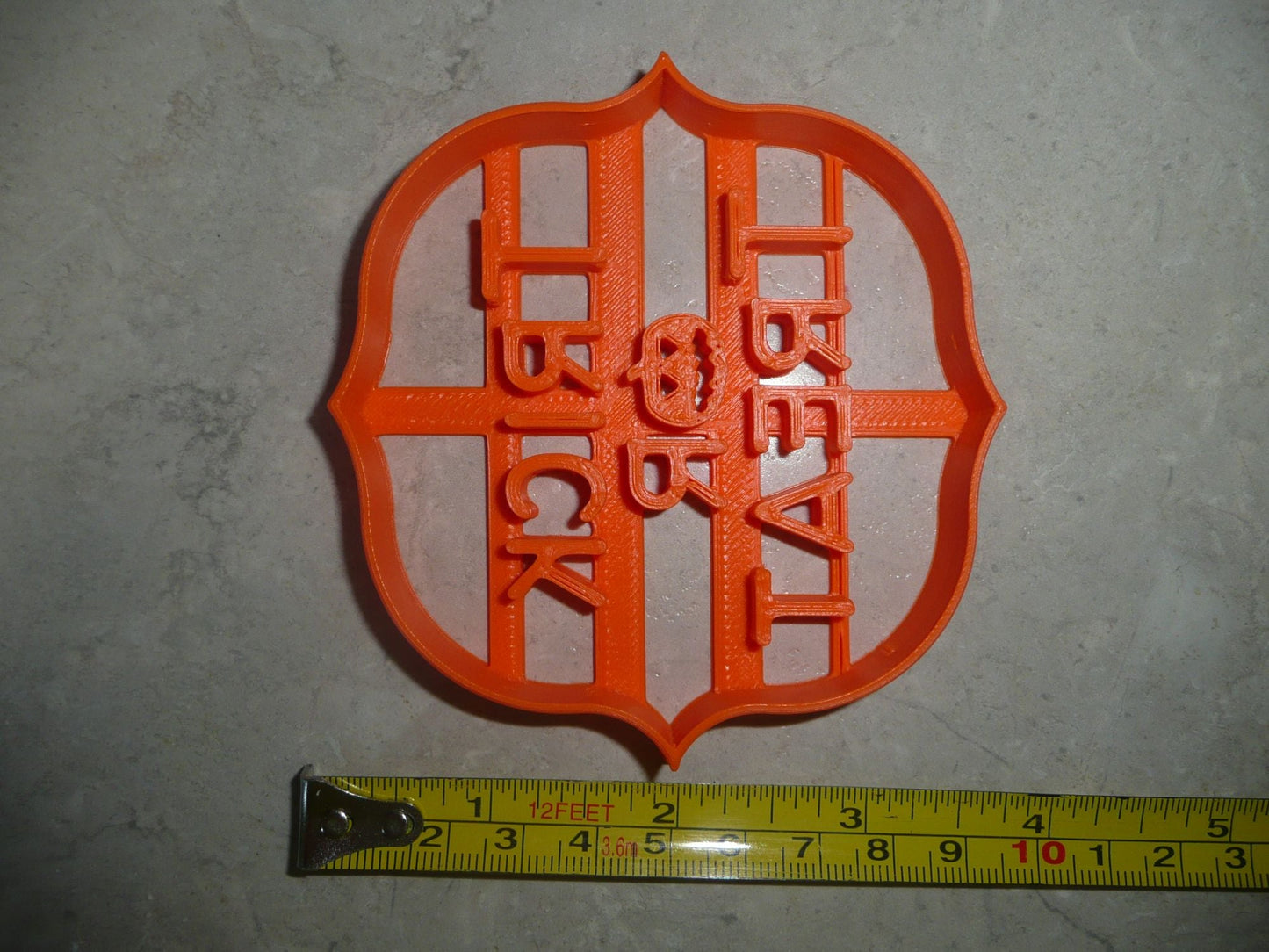 Trick Or Treat Words Jack O Lantern Halloween Letters Cookie Cutter USA PR3879