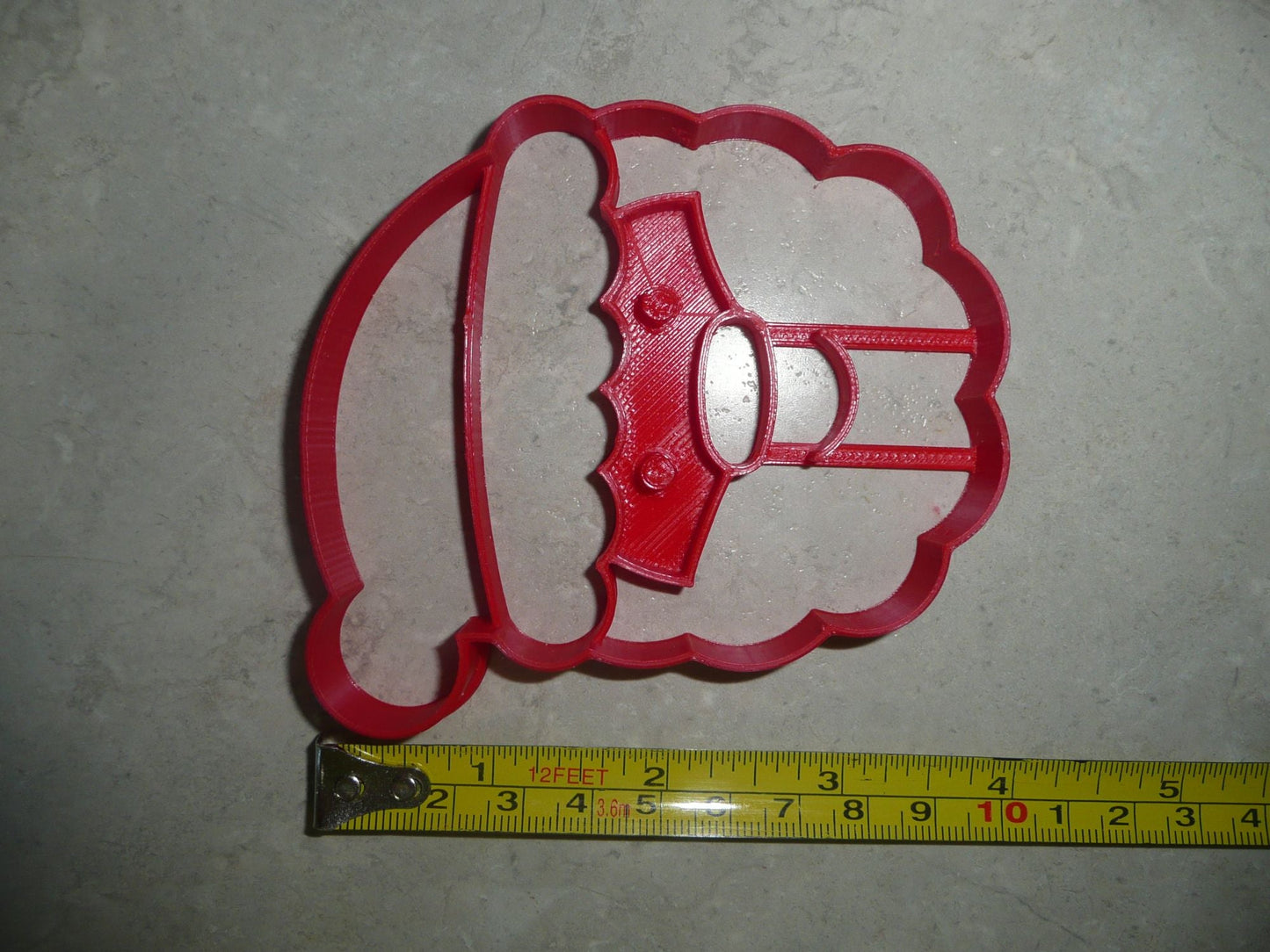 Santa Claus Face Christmas Holiday Season Cookie Cutter USA PR3981