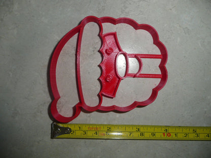 Santa Claus Face Christmas Holiday Season Cookie Cutter USA PR3981