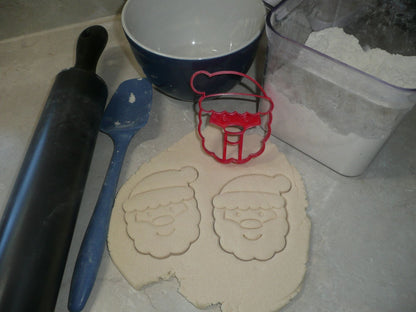 Santa Claus Face Christmas Holiday Season Cookie Cutter USA PR3981