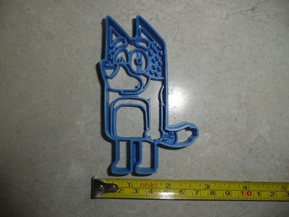 Bandit Heeler Dad from Bluey Cartoon TV Show Cookie Cutter USA PR3971