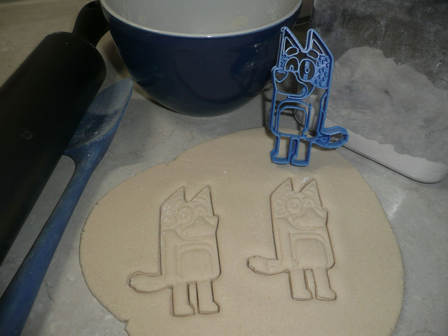Bandit Heeler Dad from Bluey Cartoon TV Show Cookie Cutter USA PR3971