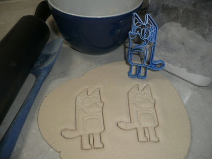 Bandit Heeler Dad from Bluey Cartoon TV Show Cookie Cutter USA PR3971