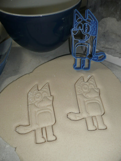 Bandit Heeler Dad from Bluey Cartoon TV Show Cookie Cutter USA PR3971