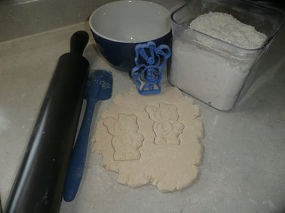 Bedtime Bear Blue Sleeping Crescent Moon Care Bears Cookie Cutter USA PR3984