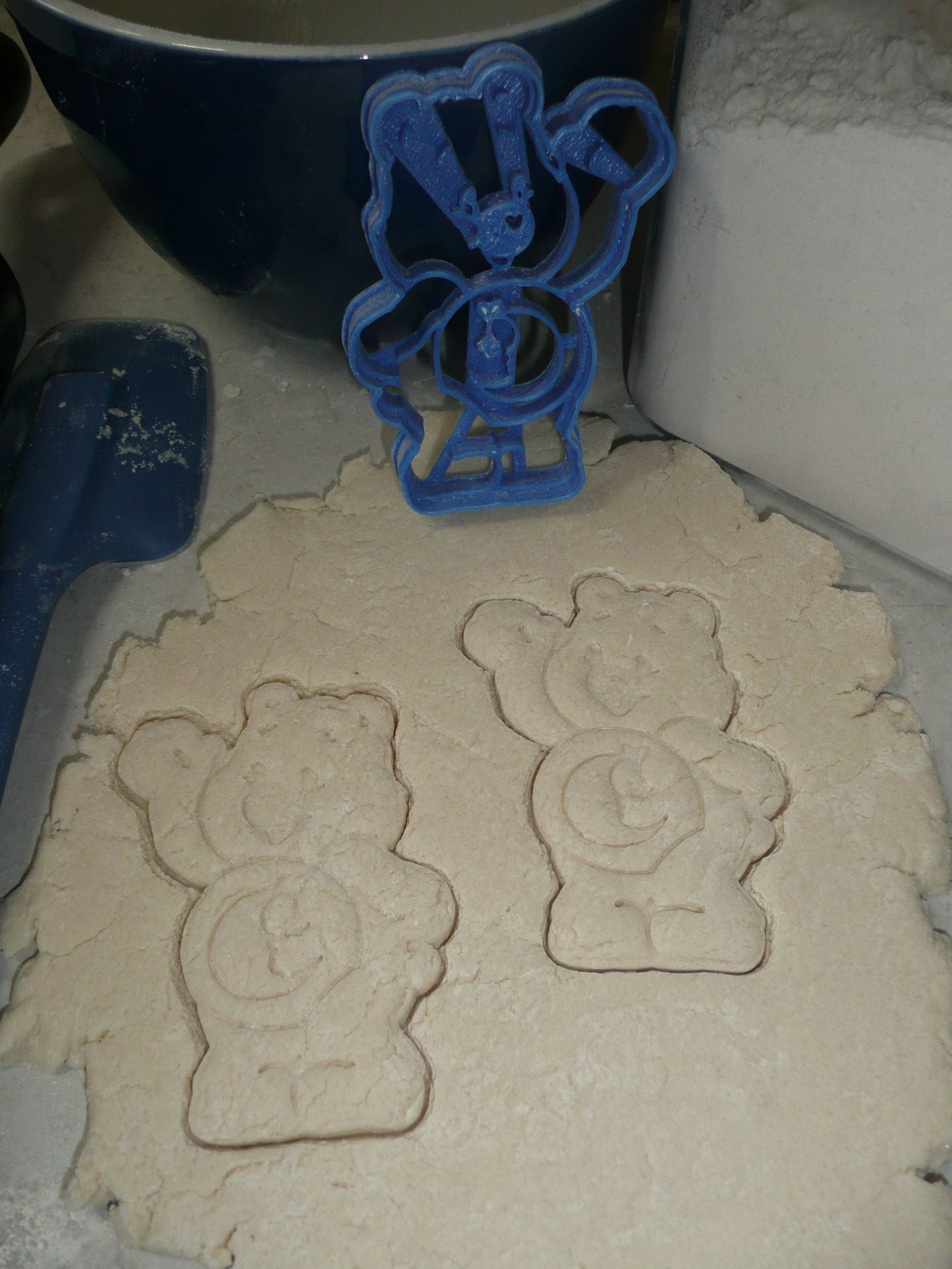 Bedtime Bear Blue Sleeping Crescent Moon Care Bears Cookie Cutter USA PR3984